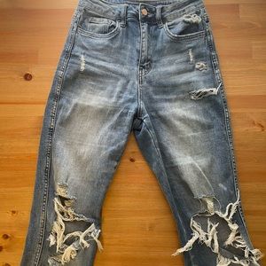 Flying monkey jean- ultra high rise